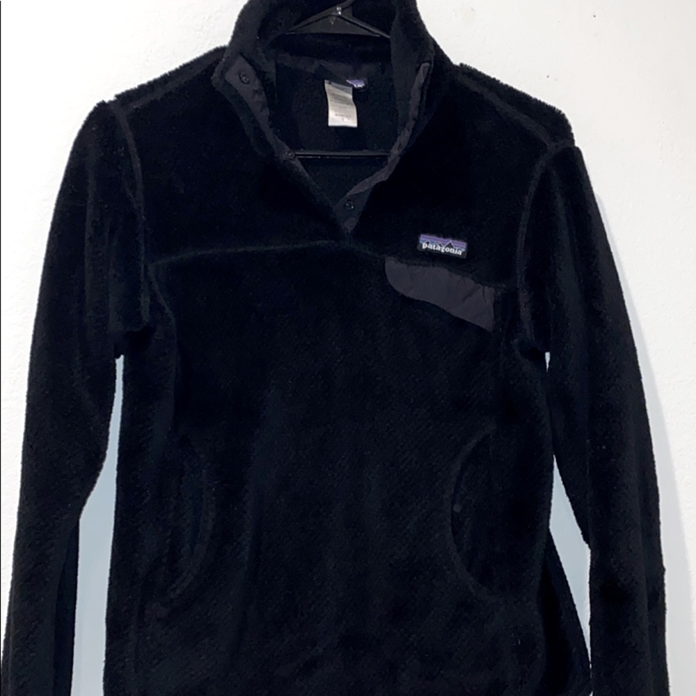 Patagonia black fleece jacket